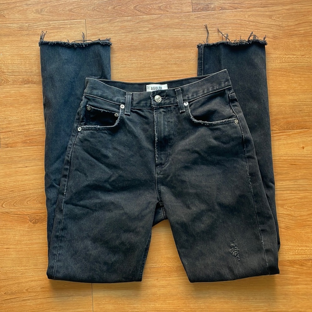AGOLDE Cherie High Rise Straight Jean